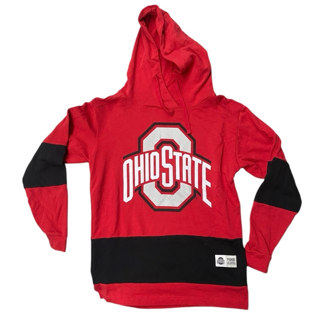 Victorias Secret Pink Ohio State Buckeyes Hoodie Size XS